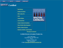 Tablet Screenshot of certifiedelevator.com